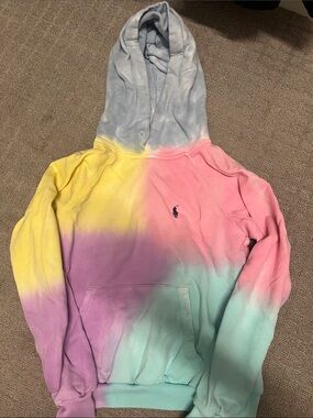 Ralph Lauren Pastel Tie-Dye Hoodie